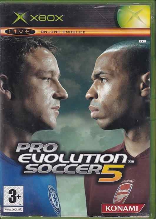 Pro Evolution Soccer 5 - XBOX (B Grade) (Genbrug)